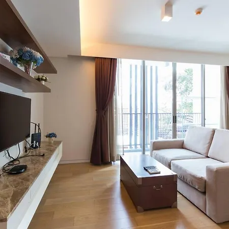 5 Stars 1 Bedroomtub Bathshower Bangkok Downtown Near Emquartier Shopping Mall